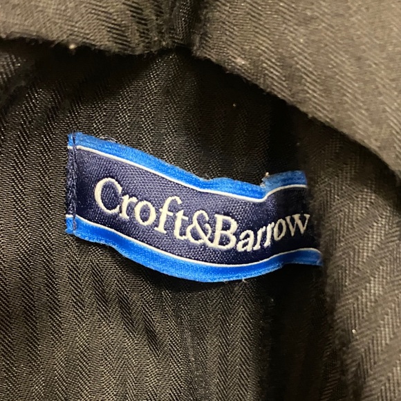 Croft & Barrow 38x34 Men's Khaki Chinos EUC - Picture 3 of 7